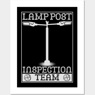 Lamp Post Inspection Team Posters and Art